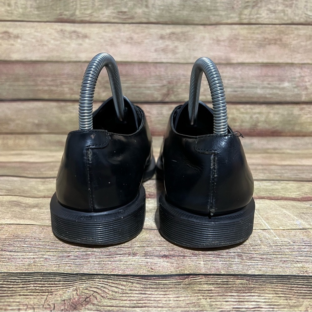 Dr. Martens Nlack Patent Leather Brook Low Boots - Picture 6 of 9